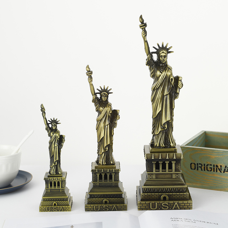 Office Furniture In Usa - Vintage Vrijheidsbeeldje USA Reissouvenir Retro Huisdecoratie