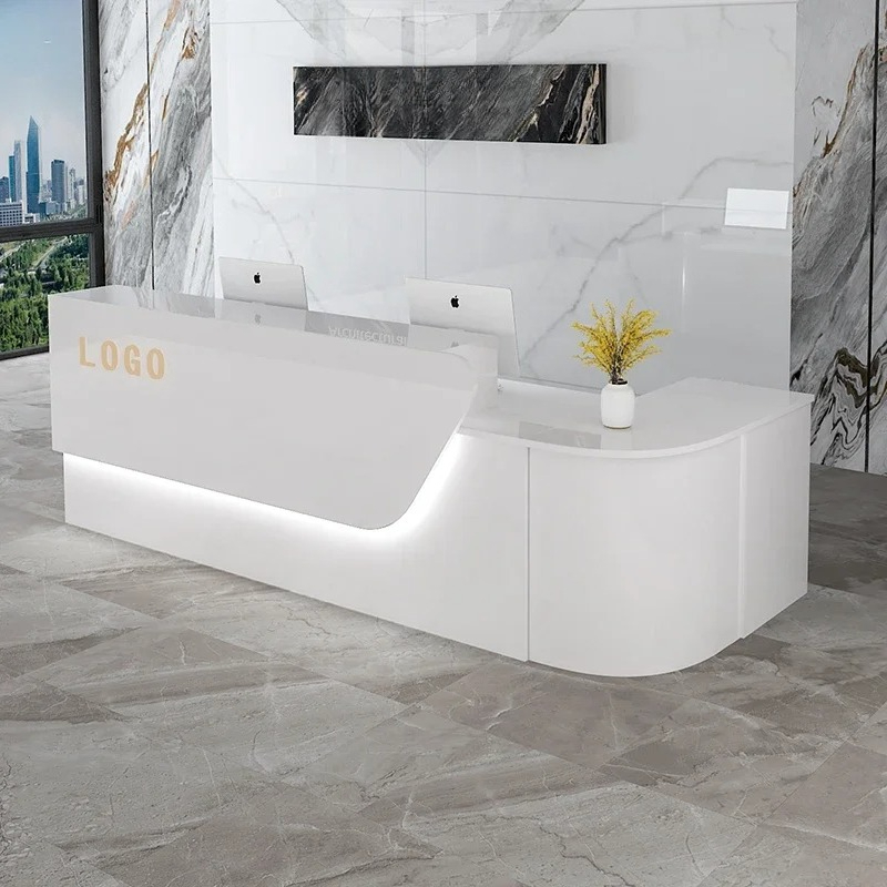 Office Furniture In Usa - Opbergruimte Luxe receptiebalie Senior op maat