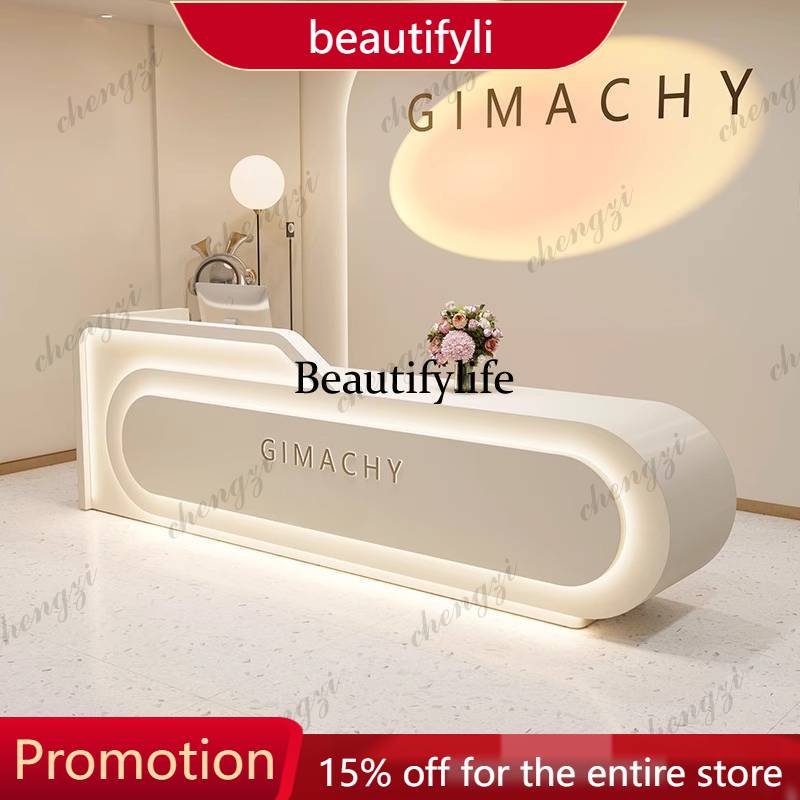 Office Furniture Logo - 01A Grote Display Receptiebalies Logo Balie