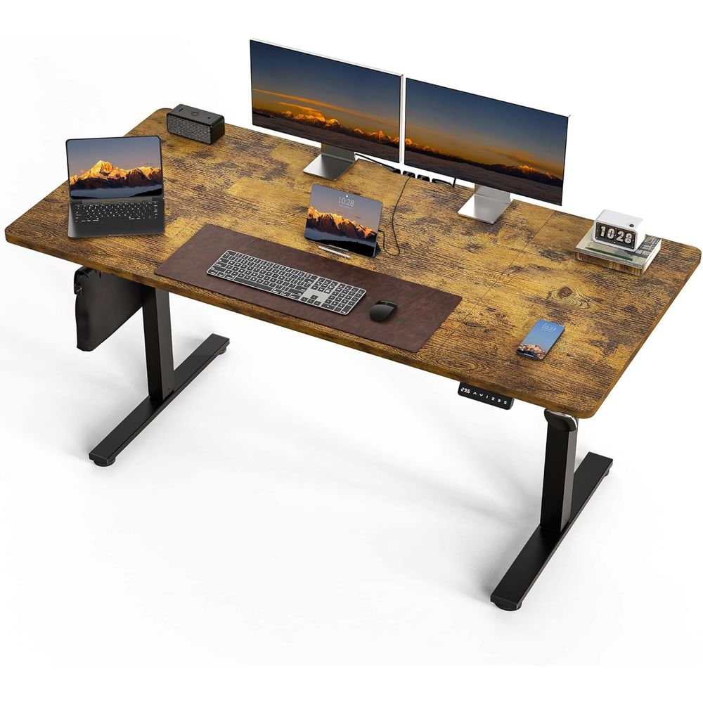 Office X Furniture - Elektrisch verstelbaar bureau, extra groot bureaublad