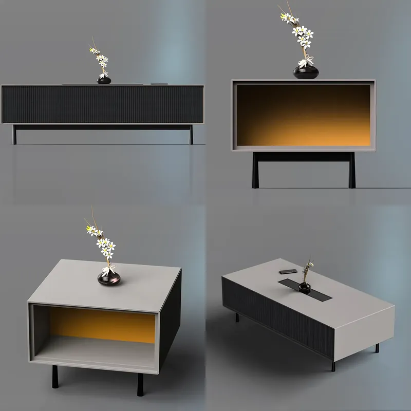 Office Furniture Logo - Xiaoyan Serie Kantoor Koffietafel XYAN-73 Modern