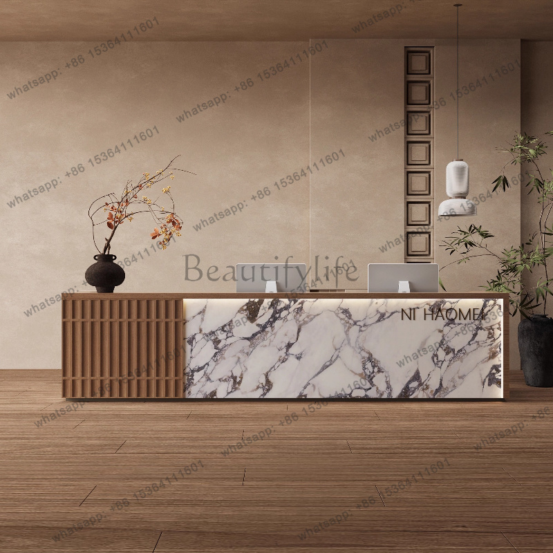 Office Furniture Logo - winkelbalie Klantenservice balie schoonheidsinstituut balie Logo-ontwerper