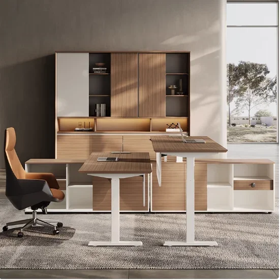 Modern eenvoudig bureau CEO ba - Office Furniture Logo recensie en prijs
