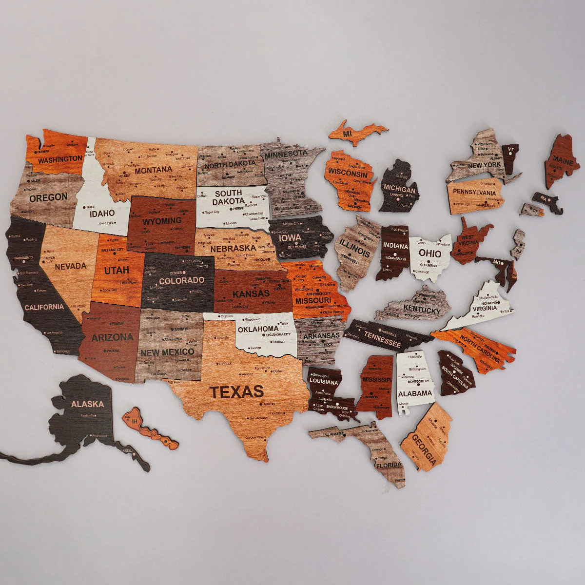1 stks Houten Kaart Puzzel Muu - Office Furniture In Usa recensie en prijs