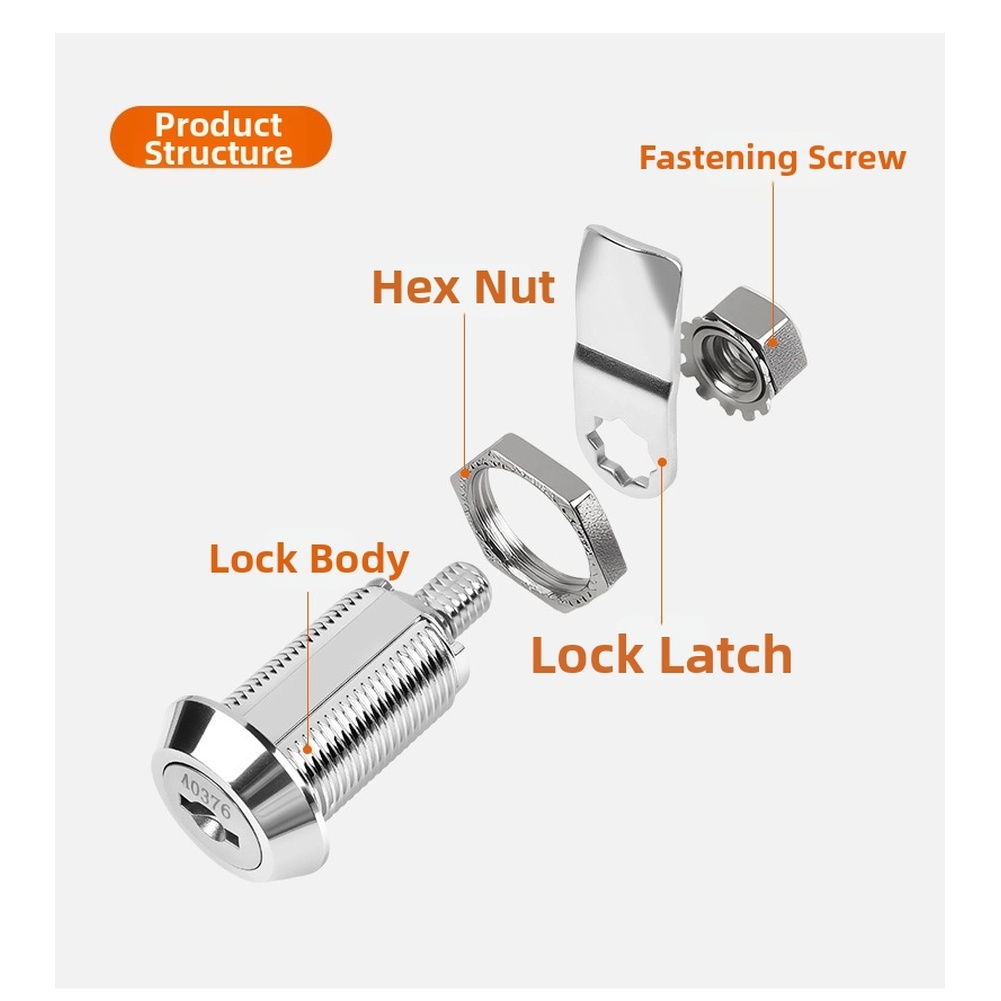 Kastdeurslot van zinklegering  - Locker Storage Metal recensie en prijs